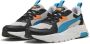 PUMA Trinity Lite Jr Unisex Sneakers Cool Light Gray-Tropical Blue- Black - Thumbnail 2