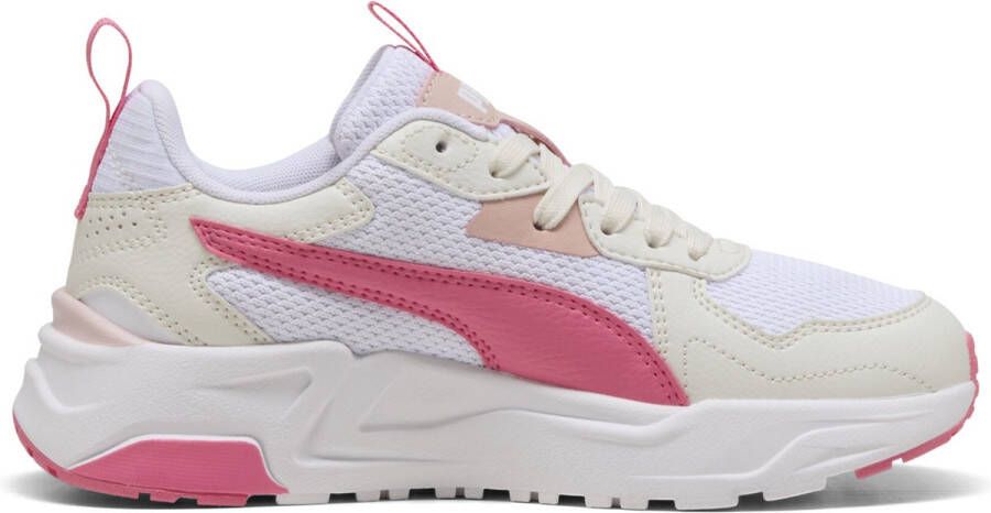 PUMA Trinity Lite Jr Unisex Sneakers White-Magic Rose-Vapor Gray