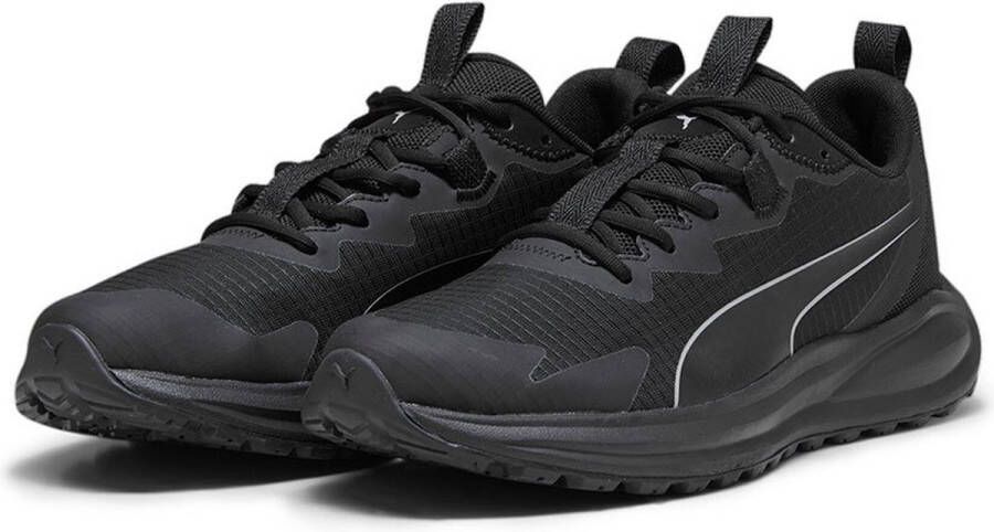 PUMA Twitch Runner Trail Hardloopschoenen Zwart