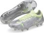 PUMA Ultra 1.4 Gras Kunstgras Voetbalschoenen (MG) Dames Zilver Geel - Thumbnail 1