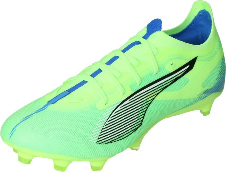 PUMA ultra 5 match fg ag in de kleur groen