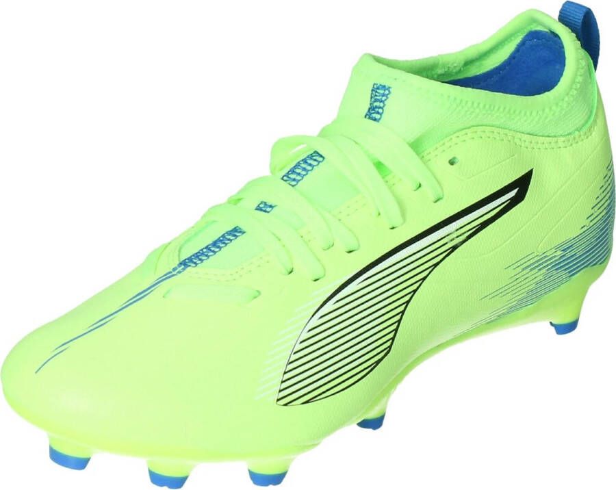 PUMA ultra 5 match fg ag in de kleur groen