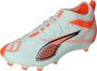 Puma ULTRA 5 MATCH FG AG Junior voetbalschoenen wit zwart rood - Thumbnail 8