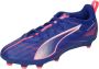 Puma Ultra 5 Play Jr. voetbalschoenen kobaltblauw wit koraalrood Imitatieleer 36 - Thumbnail 11