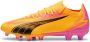 PUMA Ultra Match Gras Kunstgras Voetbalschoenen (MG) Oranje Zwart Roze - Thumbnail 2