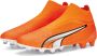 PUMA Ultra Match+ Veterloze Gras Kunstgras Voetbalschoenen (MG) Oranje Wit Blauw - Thumbnail 1