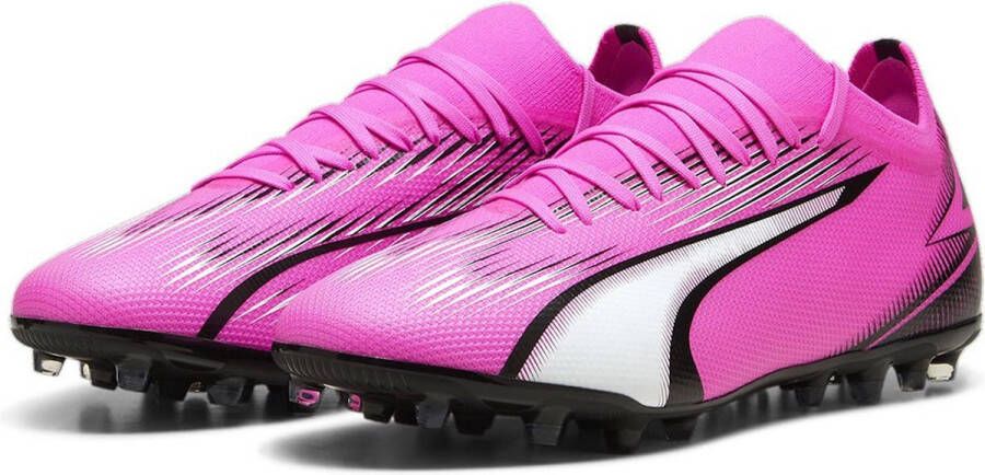 PUMA Ultra Match Mg Voetbalschoenen Roze