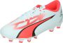 PUMA Ultra Play Gras Kunstgras Voetbalschoenen (MG) Kids Wit Rood Zwart - Thumbnail 2