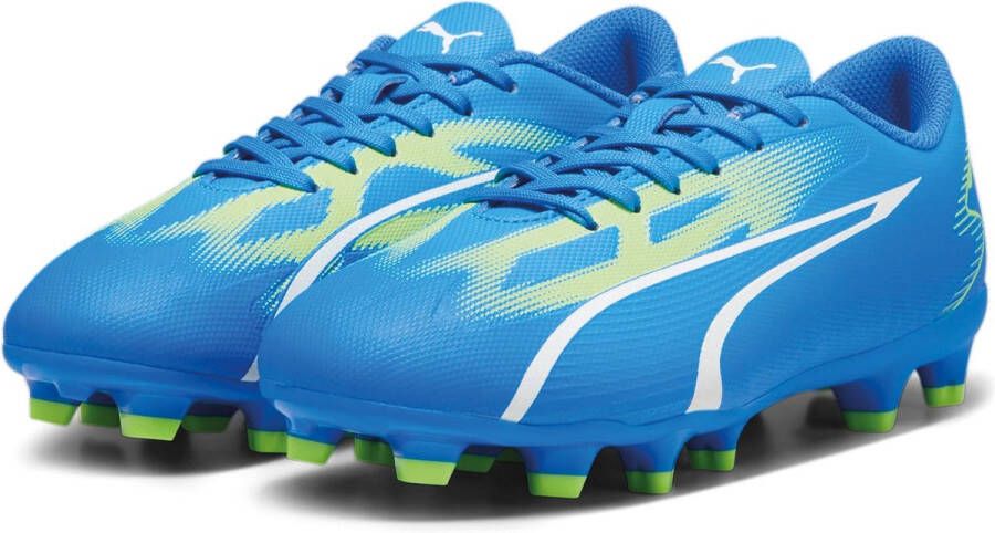 Puma Ultra Play voetbalschoenen kobaltblauw wit Imitatieleer 34