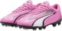 Puma Ultra Play FG AG Jr. voetbalschoenen roze wit zwart Imitatieleer 29 - Thumbnail 2