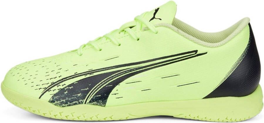 PUMA Ultra Play Zaalvoetbalschoenen (IN) Lichtgroen Zwart - Foto 1