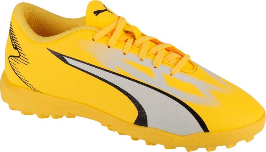 PUMA Ultra Play TT Jr 107533-04 voor een jongen Geel Voetbalschoenen