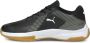 PUMA Varion Laces Junior Sportschoenen Volleybal Indoor zwart - Thumbnail 1