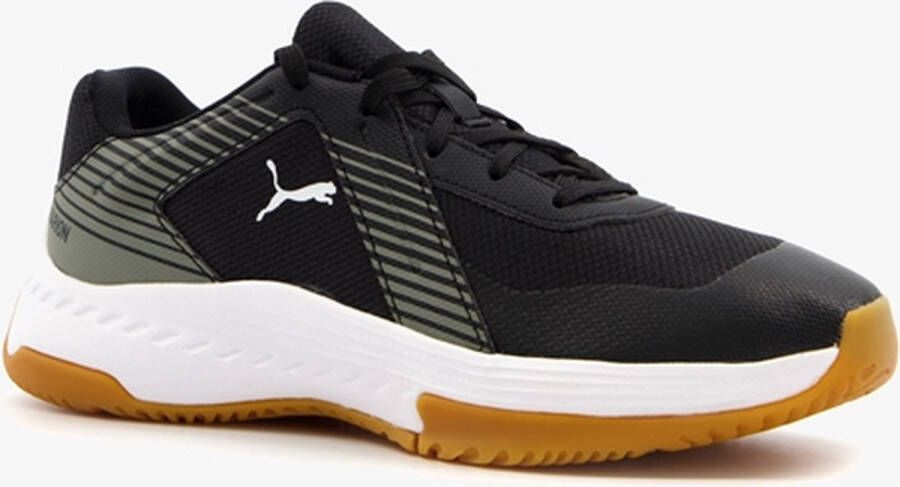 PUMA Varion Laces Junior Sportschoenen Volleybal Indoor zwart