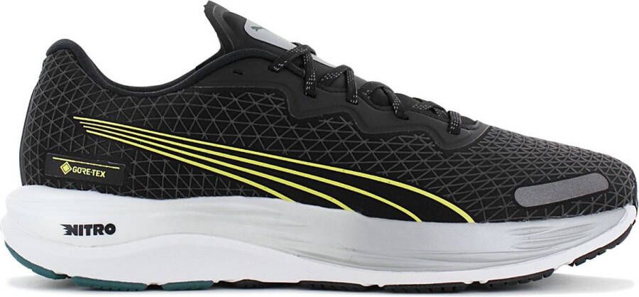 PUMA Velocity NITRO 2 GTX GORE-TEX Heren Hardloopschoenen Zwart