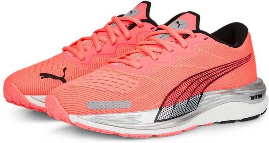 PUMA Velocity Nitro 2 Hardloopschoenen Sunset Glow Black Dame