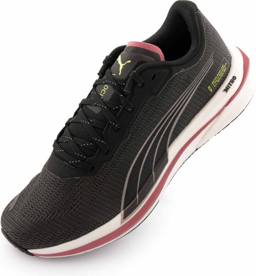 PUMA Velocity Nitro Wtr Black-White-Pink