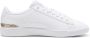 PUMA Vikky v3 Metallic Shine Dames Sneakers White- Gold- Silver - Thumbnail 1