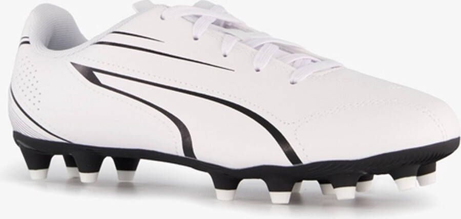 PUMA Vitoria FG kinder voetbalschoenen wit Uitneembare zool