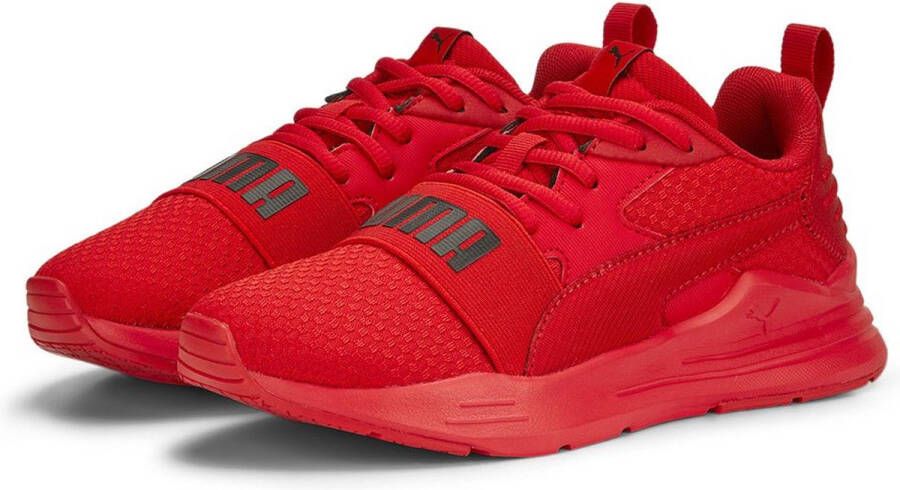 PUMA Wired Run Pure Junior Hardloopschoenen Rood