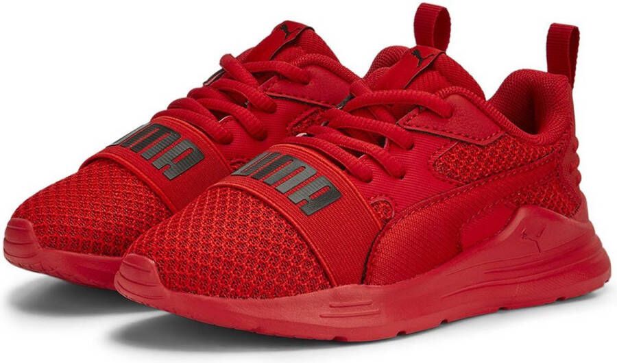 PUMA Wired Run Pure Ps Hardloopschoenen Rood Jongen