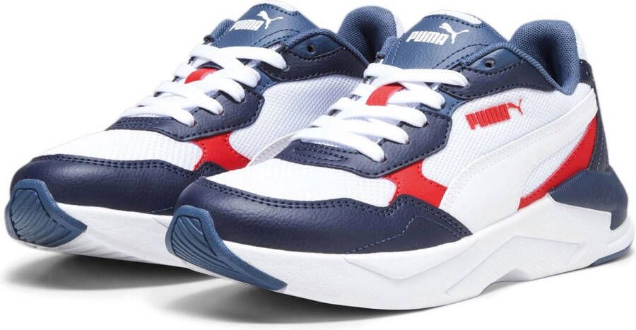 PUMA X-Ray Speed Lite Jr Kinder Sneakers Donkerblauw Wit Rood