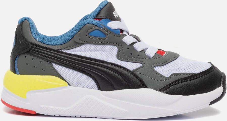 Puma x-ray speed ac sneakers blauw geel kinderen