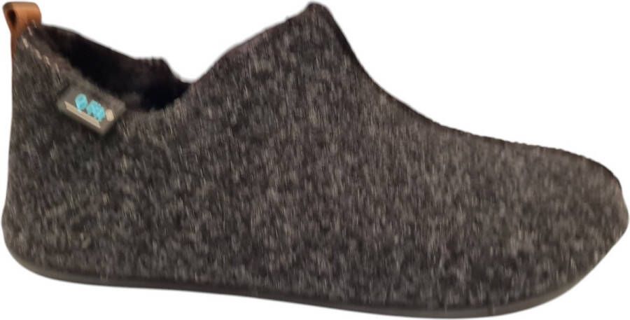 Q-Fit Q Fit Heren Pantoffel Pisa 3527.4.001 Zwart