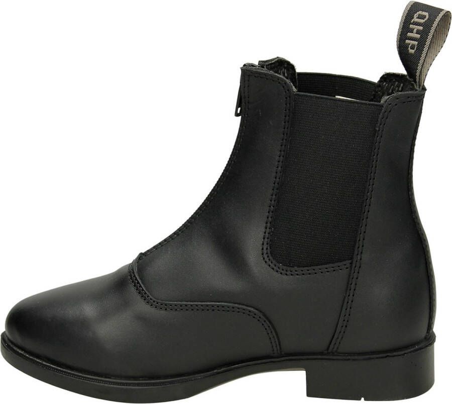 QHP Jodhpur illa Junior Black 29 Zwart Stalschoenen