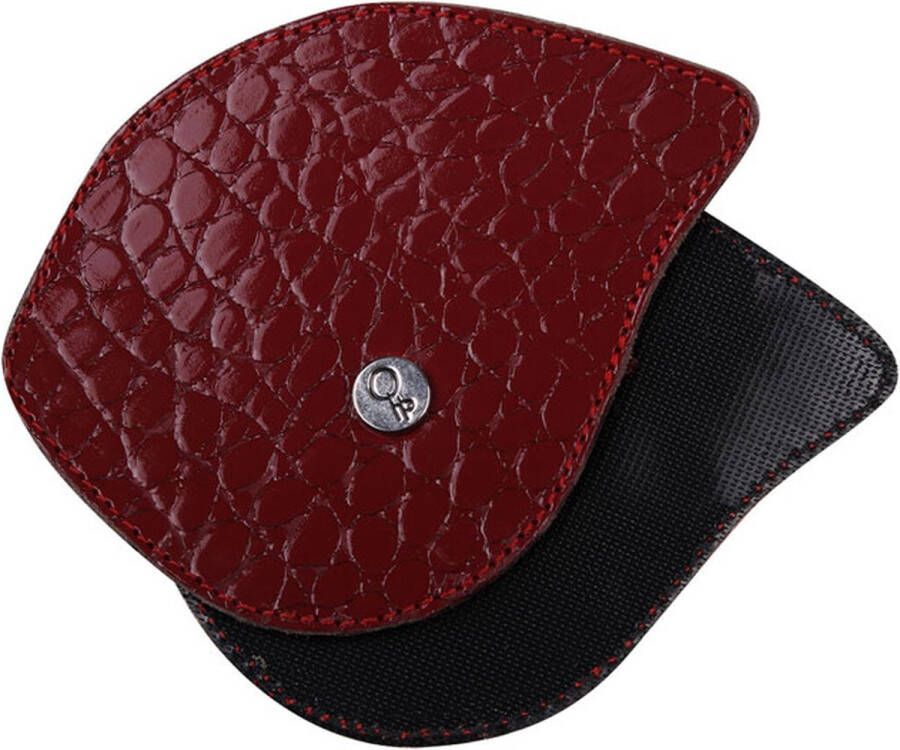 QHP Verwisselbare Top Croco Bordeaux