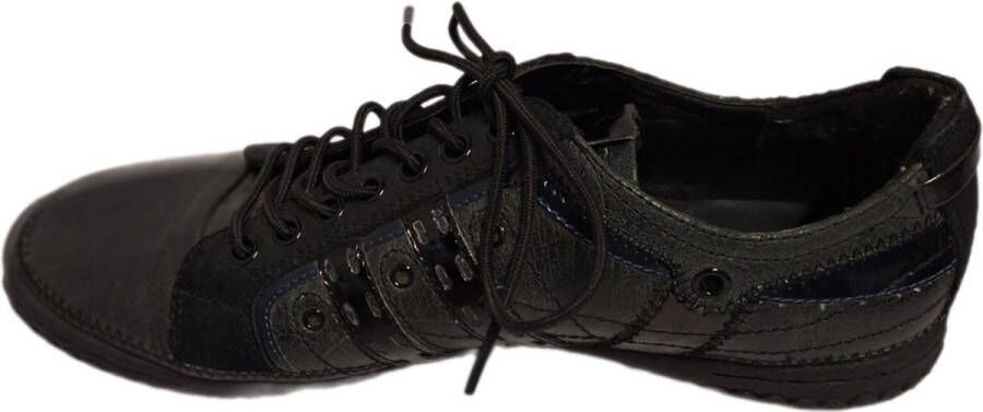 Quick -SNEAKER-ANTHONIO-BLACK LEER