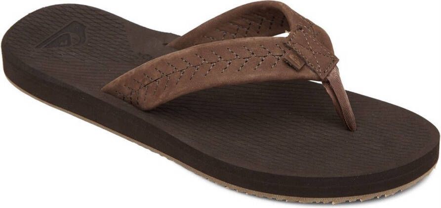 Quiksilver Left Coasta Slippers Bruin Man