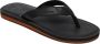 Quiksilver Molokai Nubuck II Heren Slippers Solid Black - Thumbnail 1