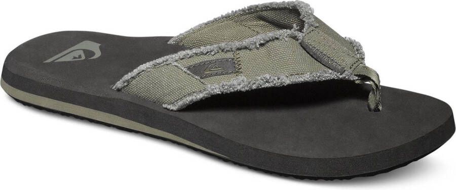 Quiksilver Monkey Abyss Heren Slippers Green Black Brown