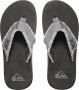 Quiksilver Monkey Abyss Heren Slippers Grey Black Brown - Thumbnail 1