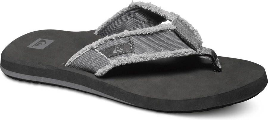 Quiksilver Monkey Abyss Heren Slippers Grey Black Brown