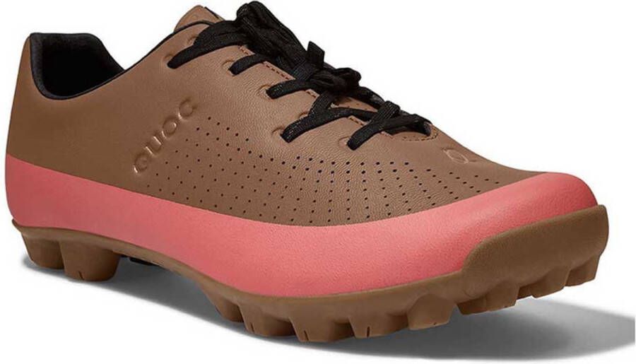 QUOC Gran Tourer Gravel-Schoenen Brown Pink Heren