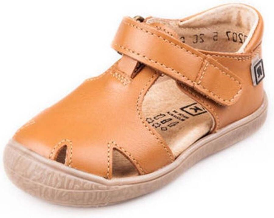 Rak Leren sandalen bruin cognac - Foto 1