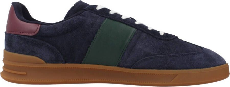 POLO RALPH LAUREN Ralph Lauren Lage Sneakers Heren Heritage Area Maat: 40 Materiaal: Suède Kleur: Blauw