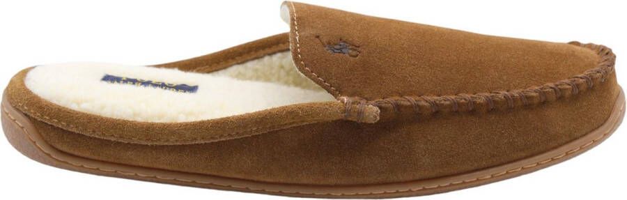 Polo Ralph Lauren Gezellige Fabro Pantoffels Brown Heren