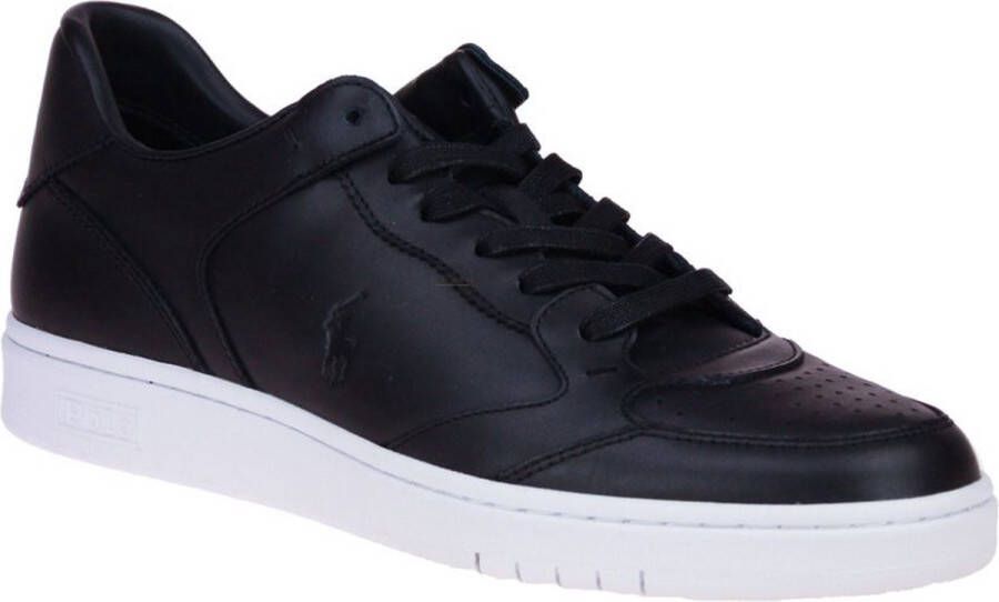 Polo Ralph Lauren Sneakers met ronde neus en verstevigde hiel Black Heren