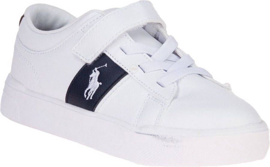 Ralph Lauren Polo Frazier PS Wit-Blauwe Sneaker