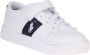 Ralph Lauren Polo Frazier PS Wit-Blauwe Sneaker - Thumbnail 1