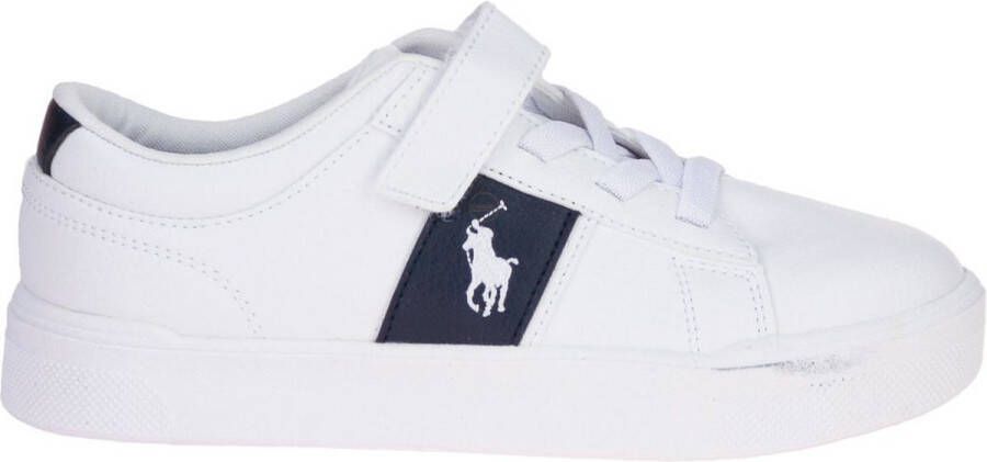 Ralph Lauren Polo Frazier PS Wit-Blauwe Sneaker