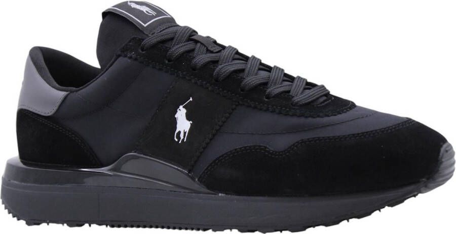 Ralph Lauren Polo Train 89 Zwarte Sneaker