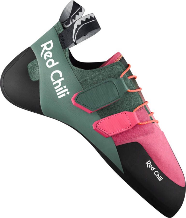 Red Chili Fusion Lv II Klimschoenen olijfgroen roze