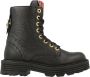 Red Rag leren veterboots zwart Meisjes Leer 30 | Enkelboot van - Thumbnail 2