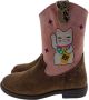 RED-RAG Cognac roze western boot | 12488 - Thumbnail 1