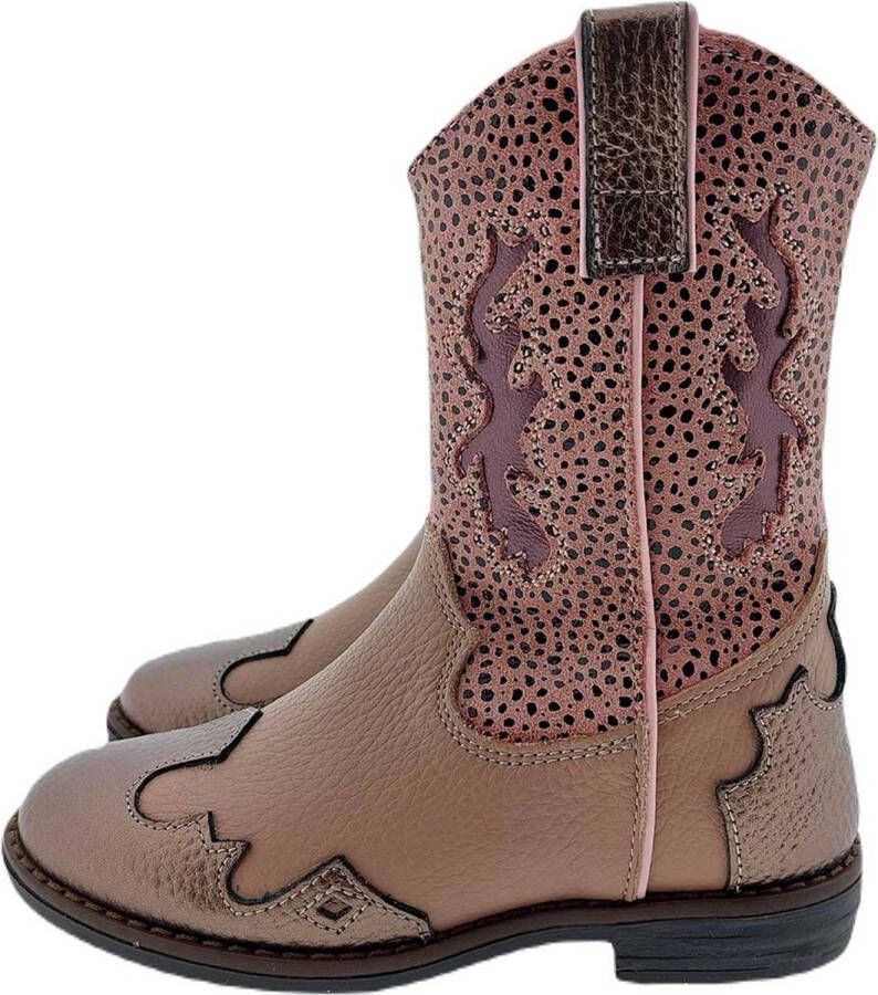 Red-Rag 12496 western boots roze