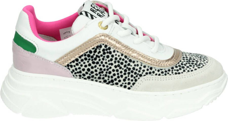 Red Rag 13288 chunky leren sneakers beige multi Meisjes Leer Meerkleurig 30 - Foto 2